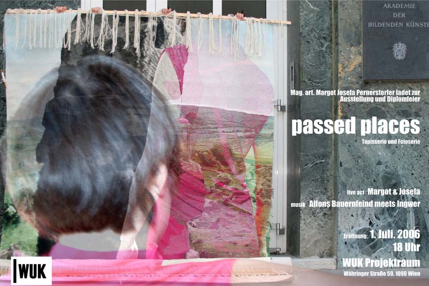 Ausstellungserffnung 'passed places' 1. Juli 2006