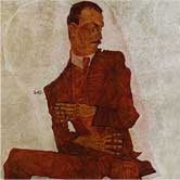 Egon Schieles 'Arthur Roessler', 1910
